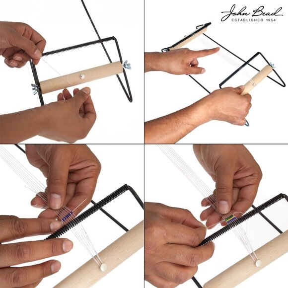 NEW IN BOX BEAD LOOM TRADITIONAL Starter Craft Kit - Picture 3 of 4